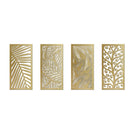4 Quadros Natureza Decoração Para Sala Grande Enfeite Elegante