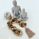Colar de Mesa Barroco Artesanal em Madeira