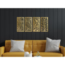 4 Quadros Natureza Decoração Para Sala Grande Enfeite Elegante