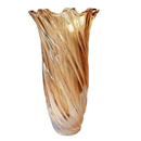 Vaso Vidro com Design Espiralado