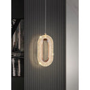 Pendente Cristal Oval Elipse Moderno Dourado – Geometria em Luz