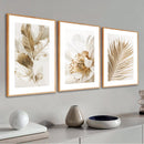 Trio de Quadros Decorativos Grandes para Sala