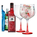 KIT 2 Taças de Gin 650ml: Charme e Delicadeza