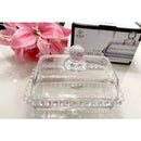Manteigueira Pearl em Cristal Transparente