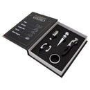 Kit Vinho em Livro Preto: Elegância Discreta e Funcional