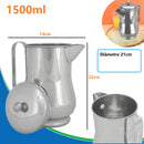 Jarra Inox 1,5L: Design e Frescor em Cada Detalhe