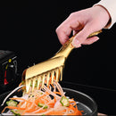 Jogo de Talheres Dourado Aço Inox 4 Peças Elegantes
