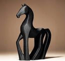 Escultura Cavalo em Impressão 3D Moderna