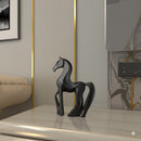 Escultura Cavalo em Impressão 3D Moderna