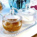 Conjunto de Cristal p/ Mesa Posta Sofisticada