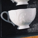 Conjunto de Xícaras em Porcelana Requinte 12pçc