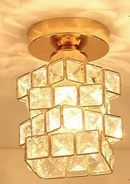 Luminária de Cristal Moderna para Corredor e Sala