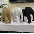 Escultura Elefante Sisal: Elegância Artesanal