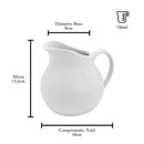 Conjunto de Louças em Porcelana Branco
