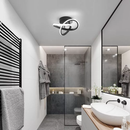 Lustre LED Contemporâneo em Design Escultural e Luz Suave
