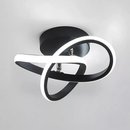 Lustre LED Contemporâneo em Design Escultural e Luz Suave