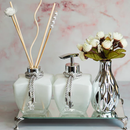 Conjunto Lavabo Luxo Bahamas com Bandeja Espelhada