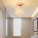 Luminária de Cristal Moderna para Corredor e Sala