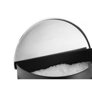 Saleiro Preto com Tampa em Inox Pop 1kg