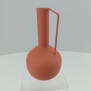 Vaso Decorativo em Metal Rosa Elegante