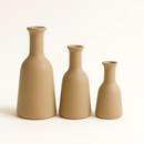 Conjunto de Vasos em Cerâmica Terracota