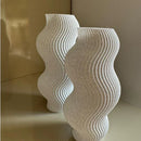 Vaso Decorativo Ondulado - Impressão 3D
